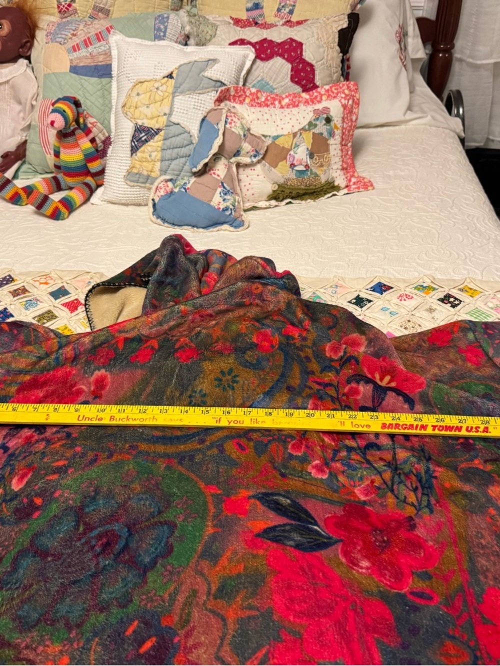 NATURAL LIFE Floral Open-Front Cardigan Kimono Small/Medium - Picture 5 of 7